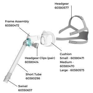 BMC F6 Full Face CPAP Mask Parts | Intus Healthcare